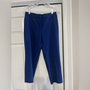 investments petites cropped blue pants size 4